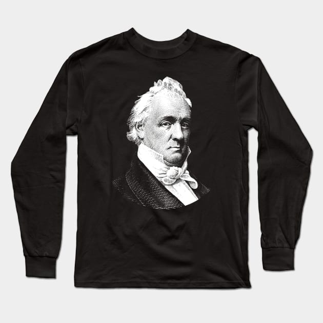 President James Buchanan Long Sleeve T-Shirt by warishellstore